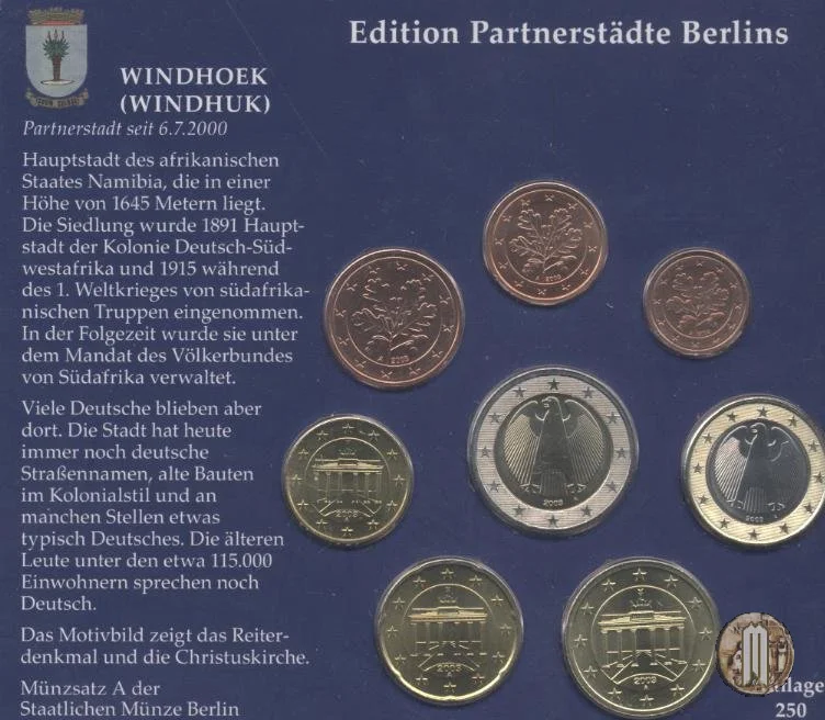 2003 - Staatliche M&uuml;nze Berlin 2003 (Berlino)