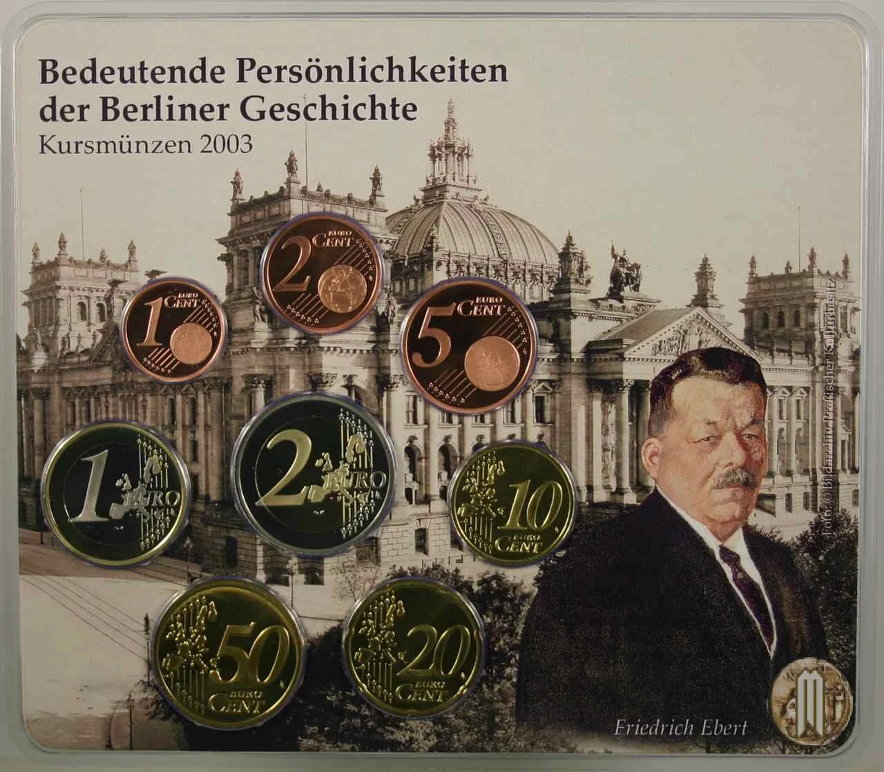 2003 - Staatliche M&uuml;nze Berlin 2003 (Berlino)