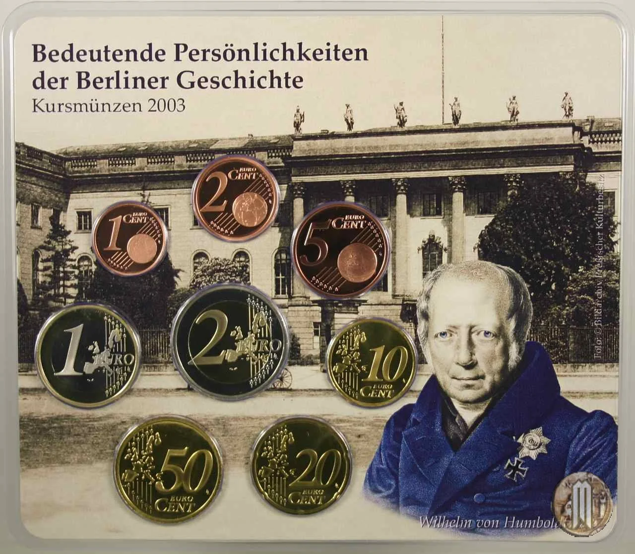 2003 - Staatliche M&uuml;nze Berlin 2003 (Berlino)