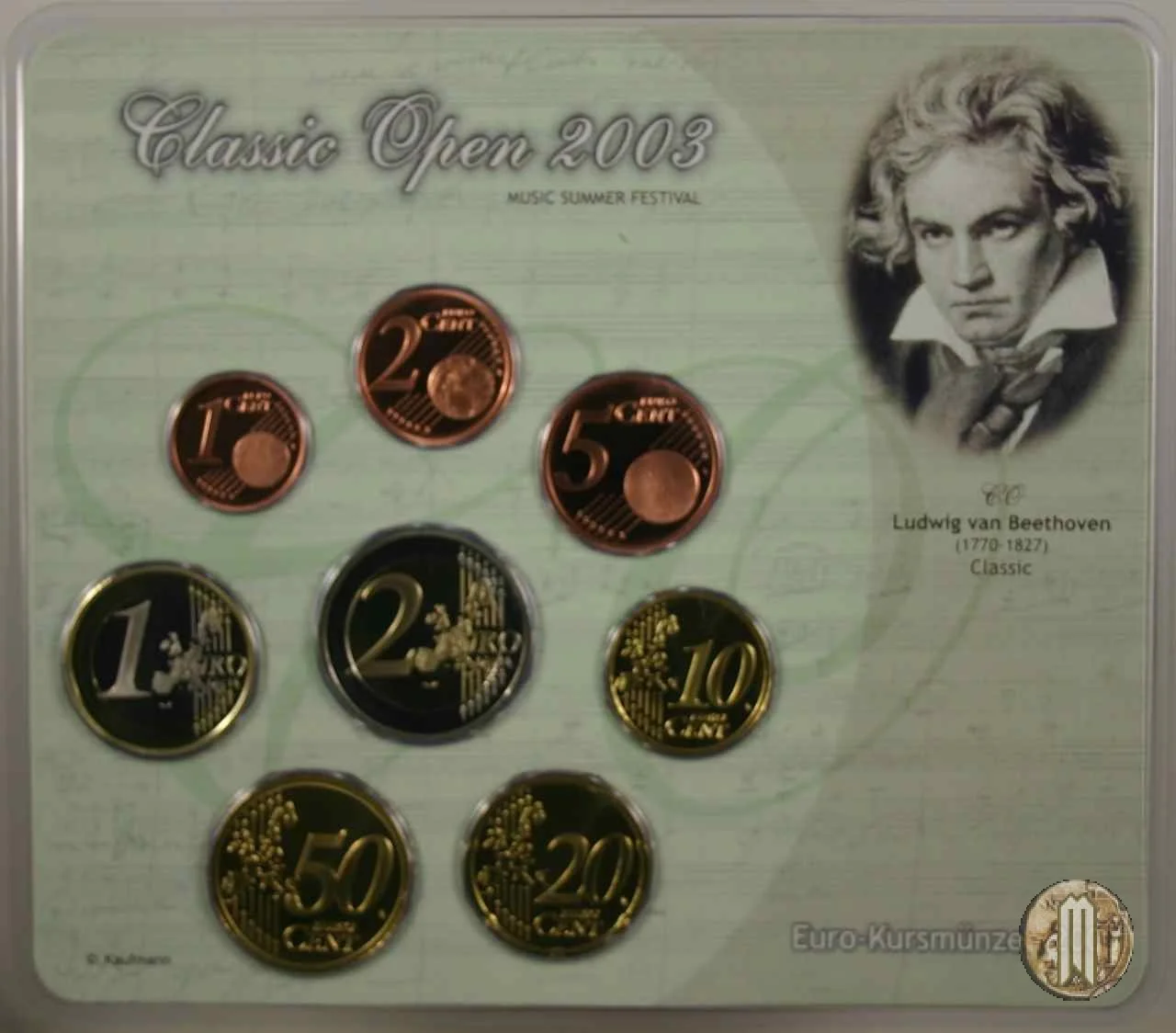 2003 - Staatliche M&uuml;nze Berlin 2003 (Berlino)