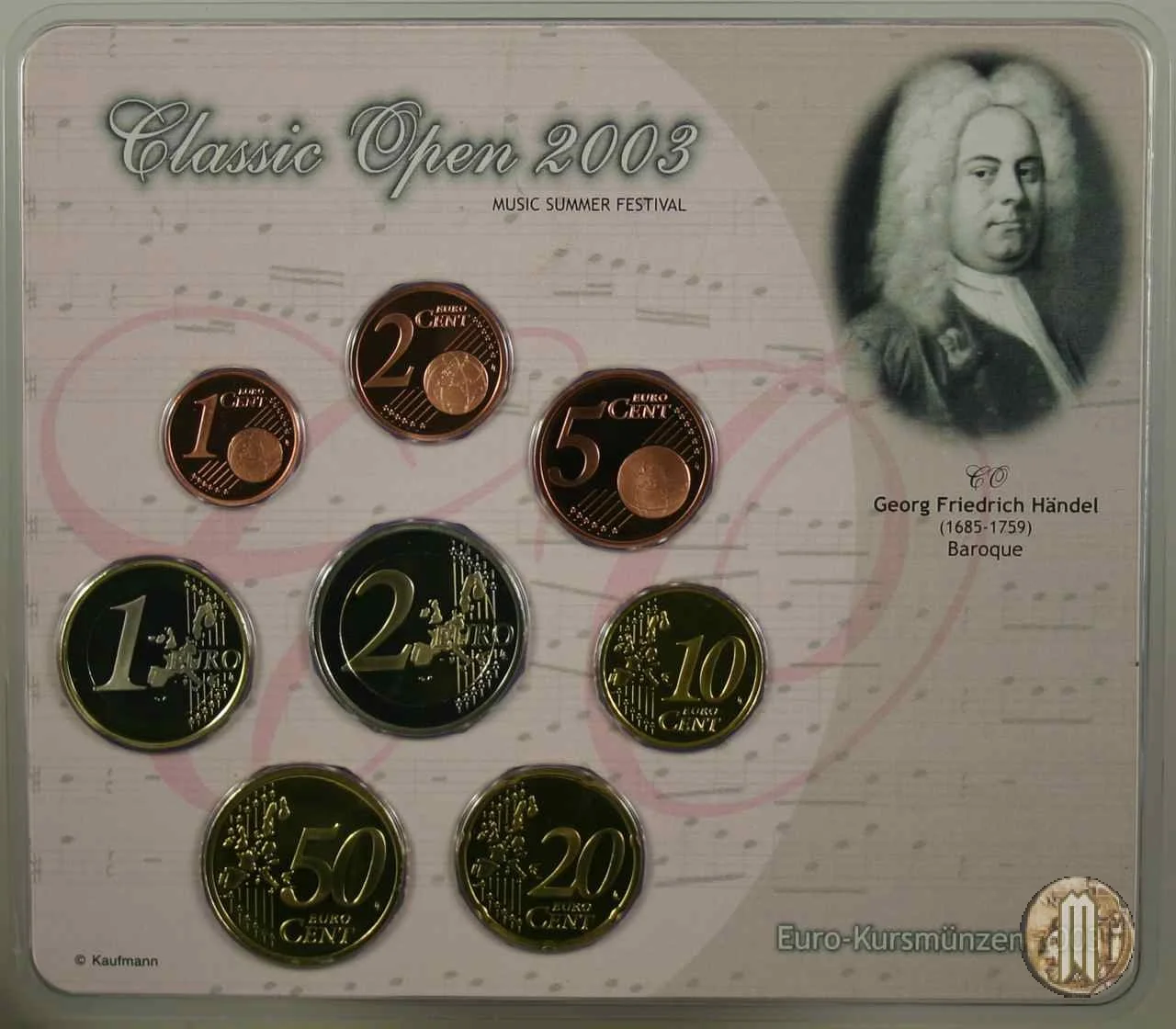 2003 - Staatliche M&uuml;nze Berlin 2003 (Berlino)