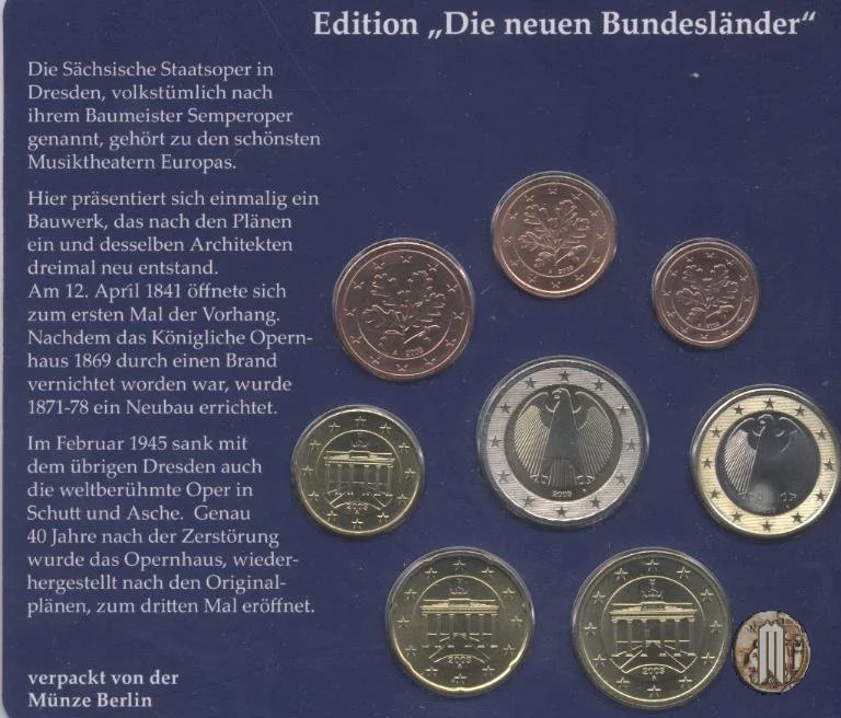 2003 - Staatliche M&uuml;nze Berlin 2003 (Berlino)