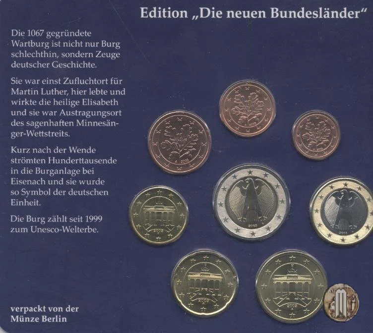 2003 - Staatliche M&uuml;nze Berlin 2003 (Berlino)