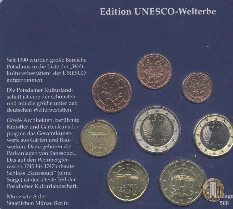 2003 - Staatliche M&uuml;nze Berlin 2003 (Berlino)