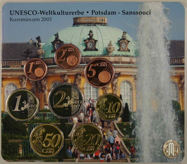 2003 - Staatliche Münze Berlin 2003 (Berlino)