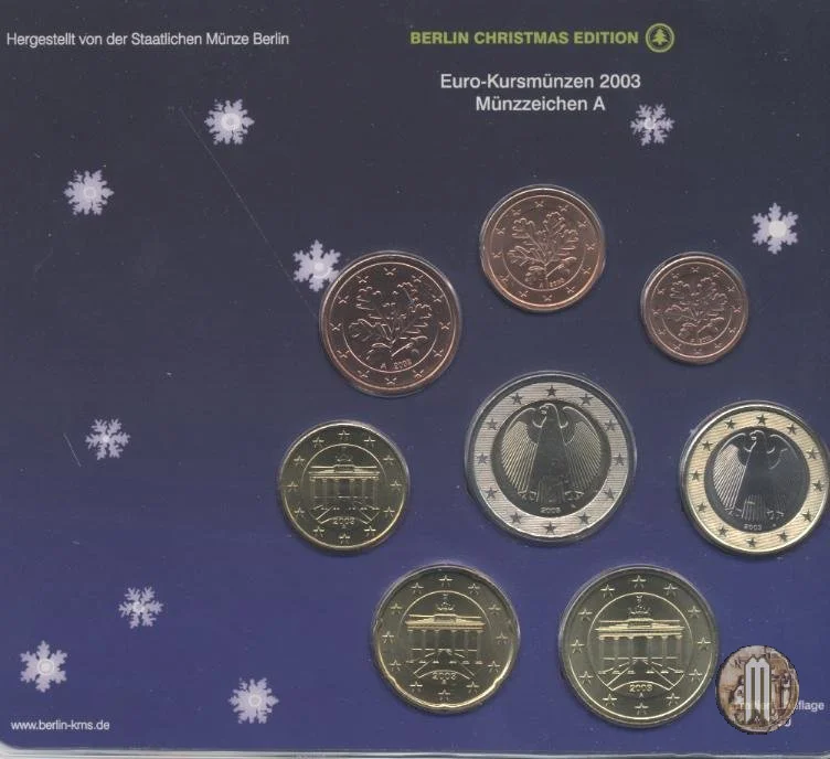 2003 - Staatliche M&uuml;nze Berlin 2003 (Berlino)
