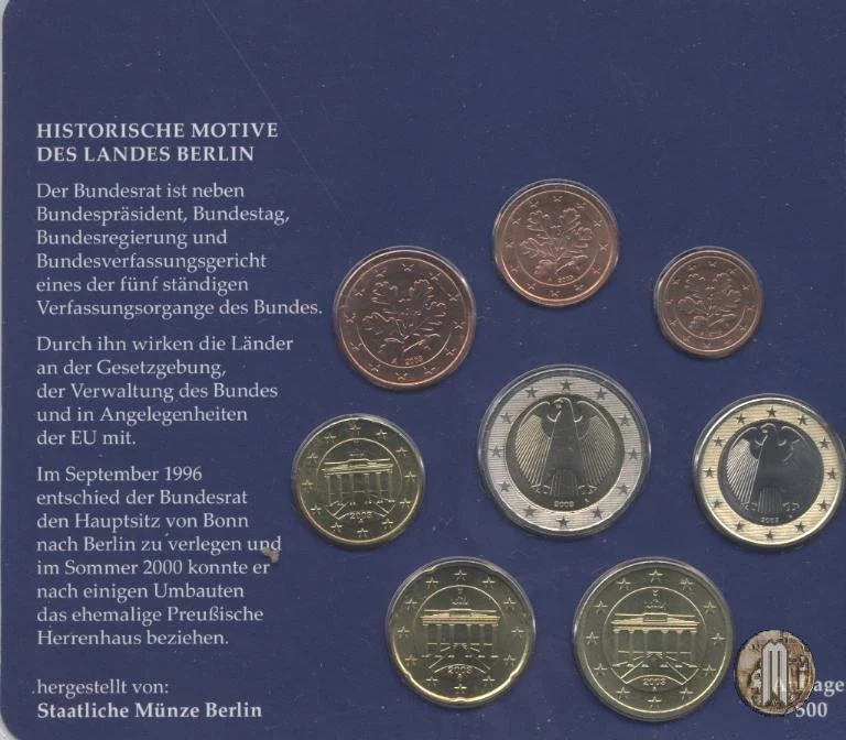 2003 - Staatliche M&uuml;nze Berlin 2003 (Berlino)