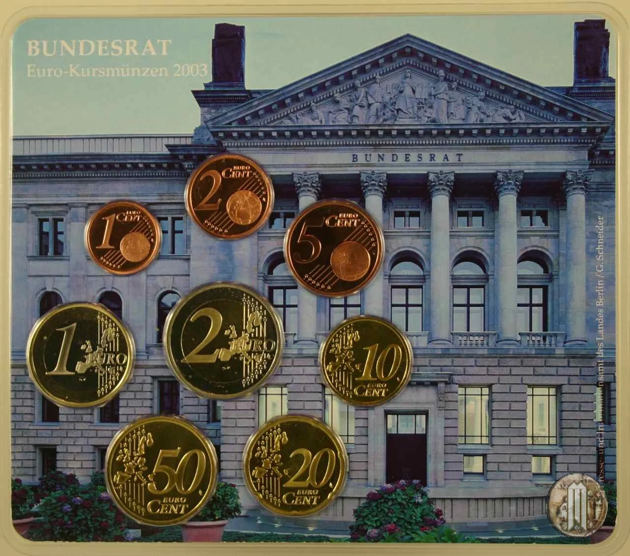 2003 - Staatliche M&uuml;nze Berlin 2003 (Berlino)