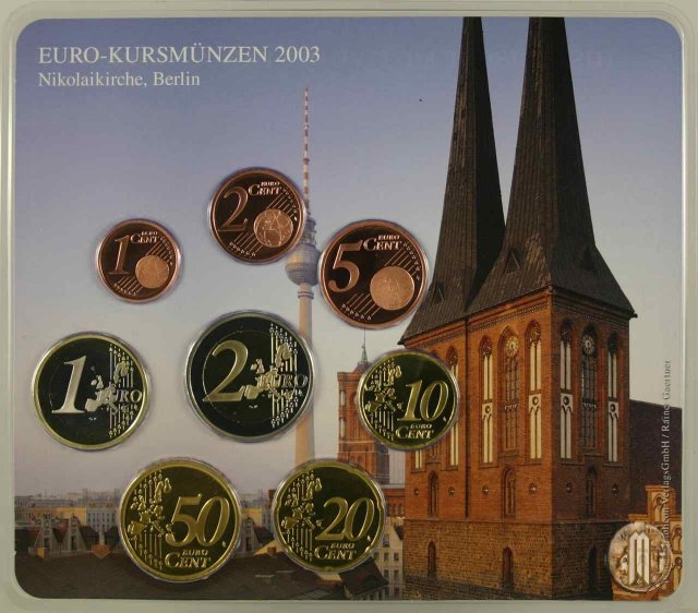 2003 - Staatliche Münze Berlin 2003 (Berlino)