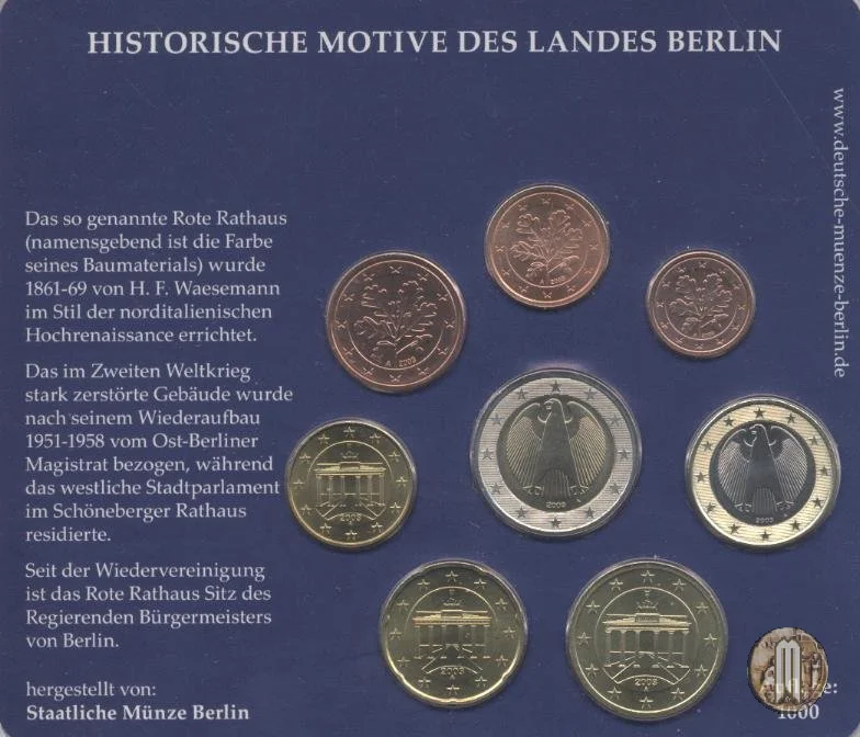 2003 - Staatliche M&uuml;nze Berlin 2003 (Berlino)