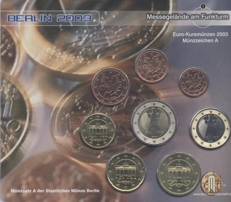 2003 - Staatliche M&uuml;nze Berlin 2003 (Berlino)