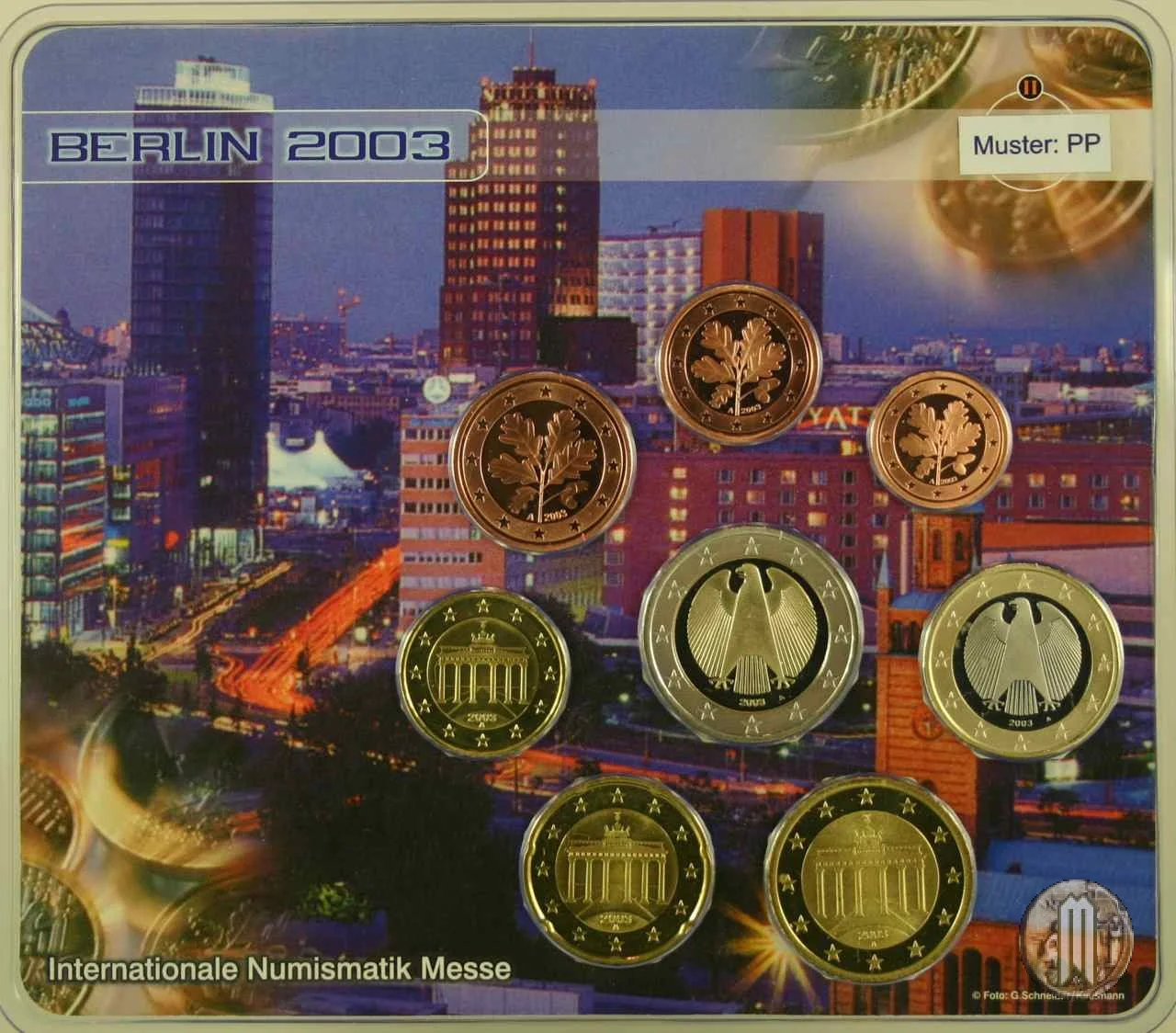 2003 - Staatliche M&uuml;nze Berlin 2003 (Berlino)