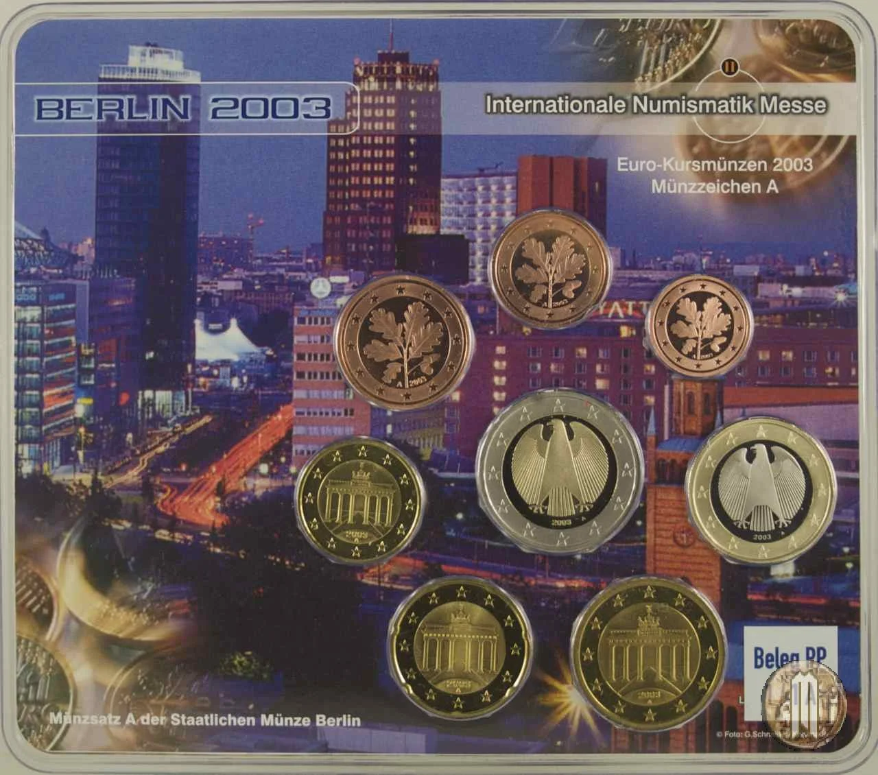 2003 - Staatliche M&uuml;nze Berlin 2003 (Berlino)