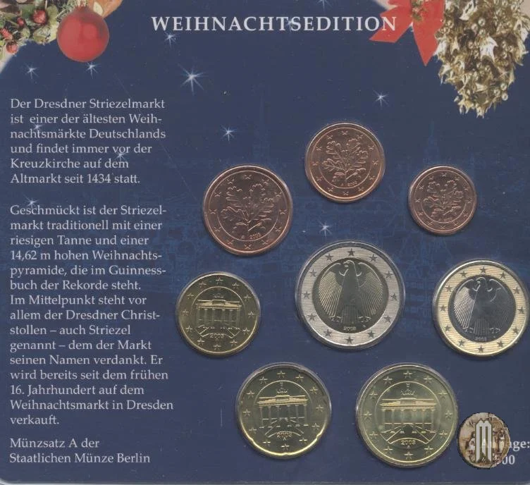 2003 - Staatliche M&uuml;nze Berlin 2003 (Berlino)