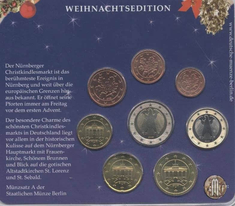 2003 - Staatliche M&uuml;nze Berlin 2003 (Berlino)