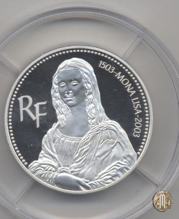 20 Euro 2003 500° Anniversario de la <i>Gioconda</i> 2003 (Parigi)