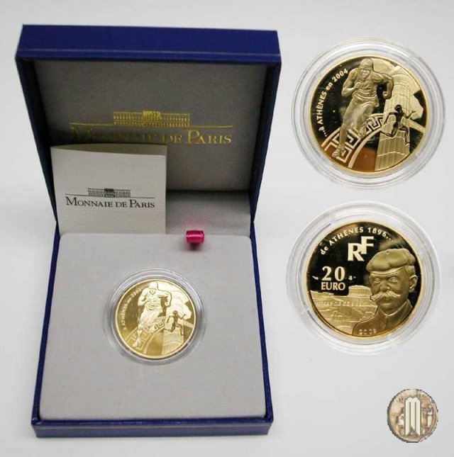 20 Euro 2003 Da Atene 1896 a Atene 2004 2003 (Parigi)