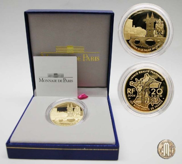 20 Euro 2004 Monumenti - Avignone 2004 (Parigi)