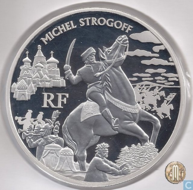 20 Euro 2006 100° Anniversario della morte di Jules Verne - Michele Strogoff 2006 (Parigi)