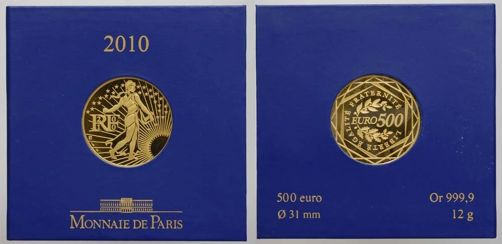500 Euro 2010 Marianne 2010 (Parigi)