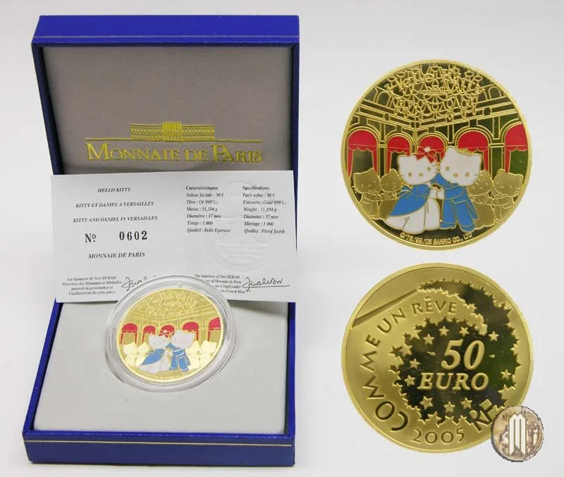 50 Euro 2005 Hello Kitty 2005 (Parigi)
