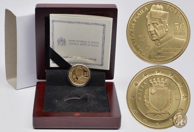 50 Euro 2013 Dun Karm Psaila 2013 (Utrecht)