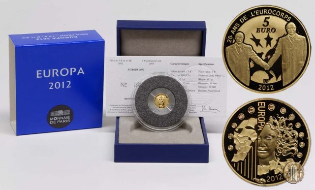 5 Euro 2012 Europa 2012 - 20 anni dell'Eurocorps 2012 (Parigi)