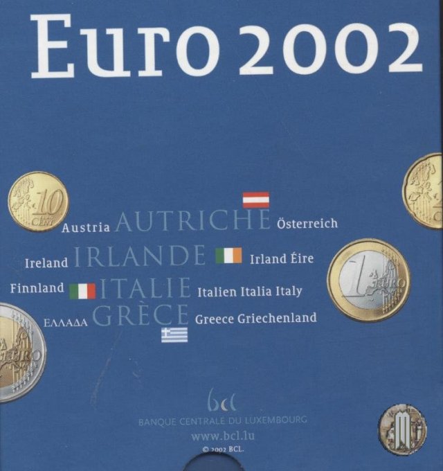 Lussemburgo 2002 FdC 2002