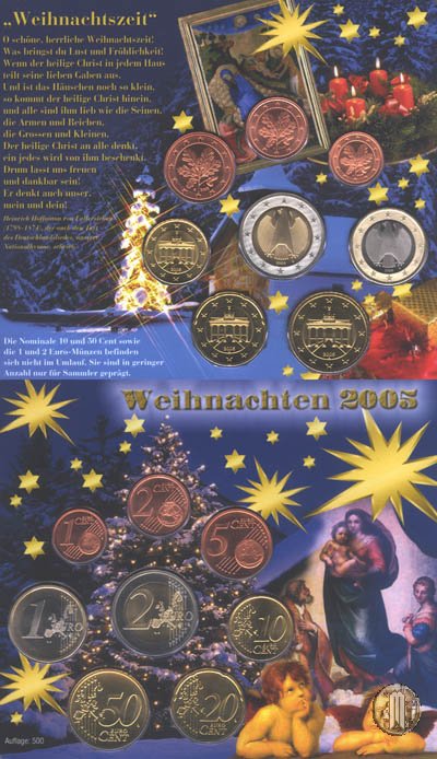 2005 Santo Natale 2005 BU set (Stoccarda) 2005 (Stoccarda)