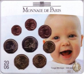 2006 Francia BU set baby 2006 (Parigi)