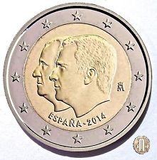 2 Euro 2014 Cambio di Re 2014 (Madrid)