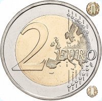 2 Euro 2015 30° Anniversario della bandiera europea 2015