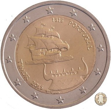 2 Euro 2015 500° anniv. primi contatti con Timor 2015