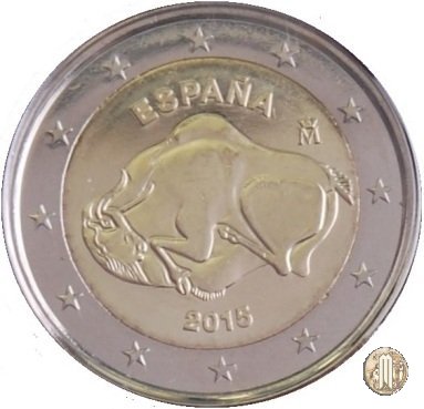 2 Euro 2015 Grotta di Altamira 2015