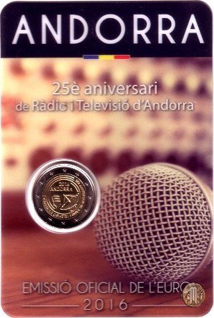 Andorra - 25° anniv. radiotelevisione di Andorra 2016