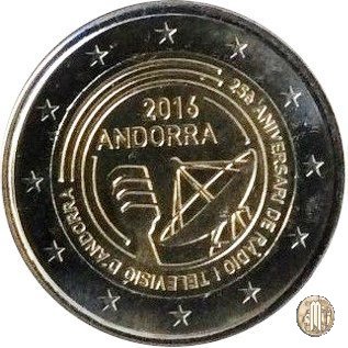 Andorra - 25° anniv. radiotelevisione di Andorra 2016