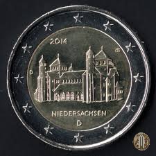 2 Euro 2014 Chiesa di San Michele a Hildesheim 2014