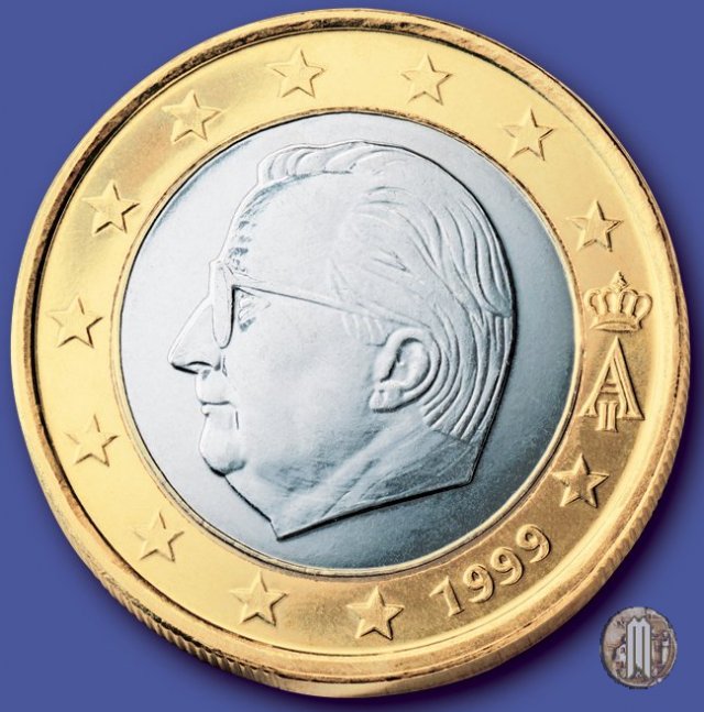 Immagine di una da 1 Euro 1999 (Bruxelles) Immagine di una da 1 Euro 1999 (Bruxelles)