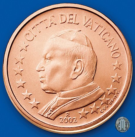 1 centesimo di Euro 2002 (Roma)