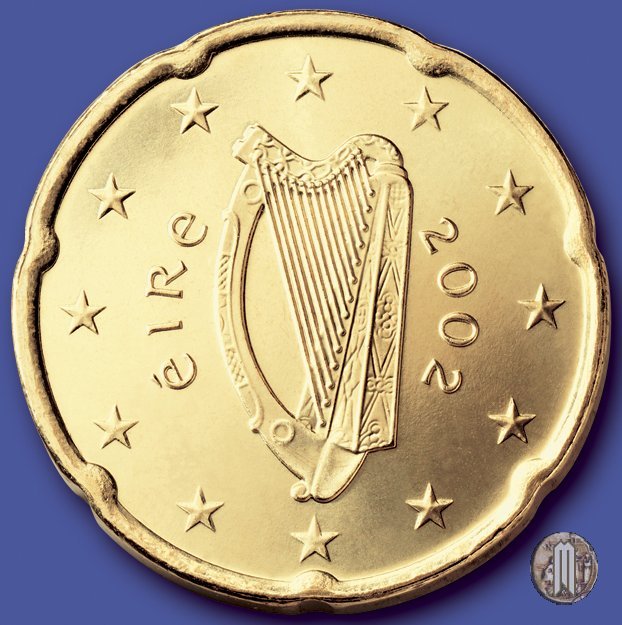 20 centesimi di Euro 2002 (Dublino)
