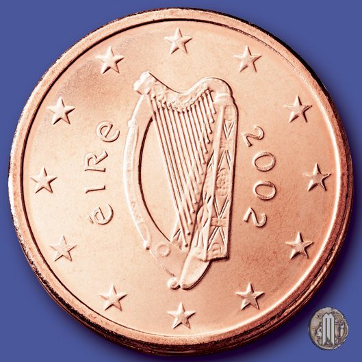 2 centesimi di Euro 2002 (Dublino)