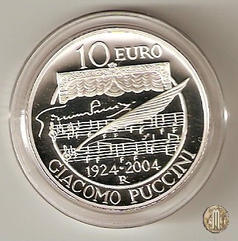 10 Euro 2004 Giacomo Puccini 2004 (Roma)