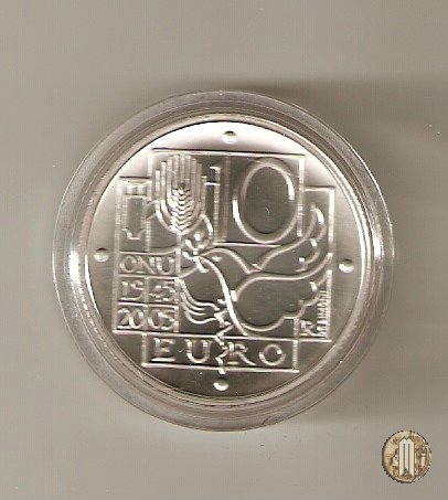 10 Euro 2005 60° Anniversario ONU 2005 (Roma)