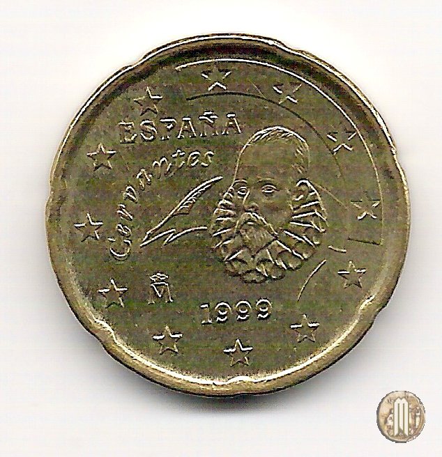 20 centesimi di Euro 1999 (Madrid)