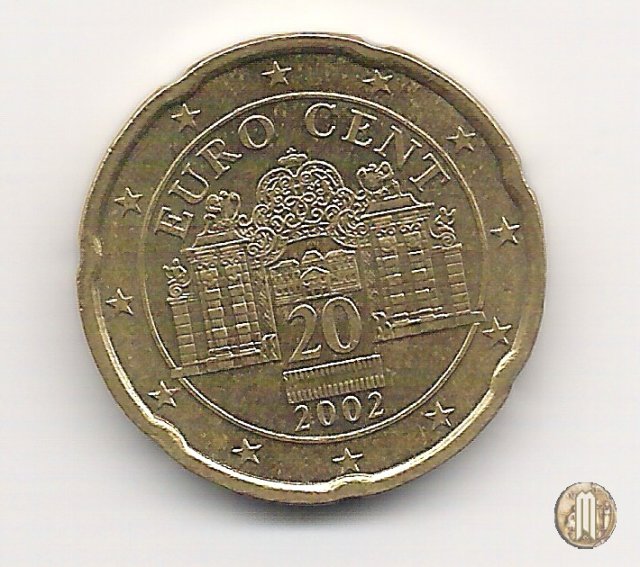 20 centesimi di Euro 2002 (Vienna)