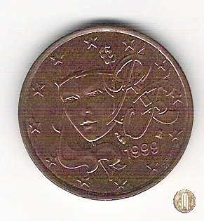 5 centesimi di Euro 1999 (Parigi)