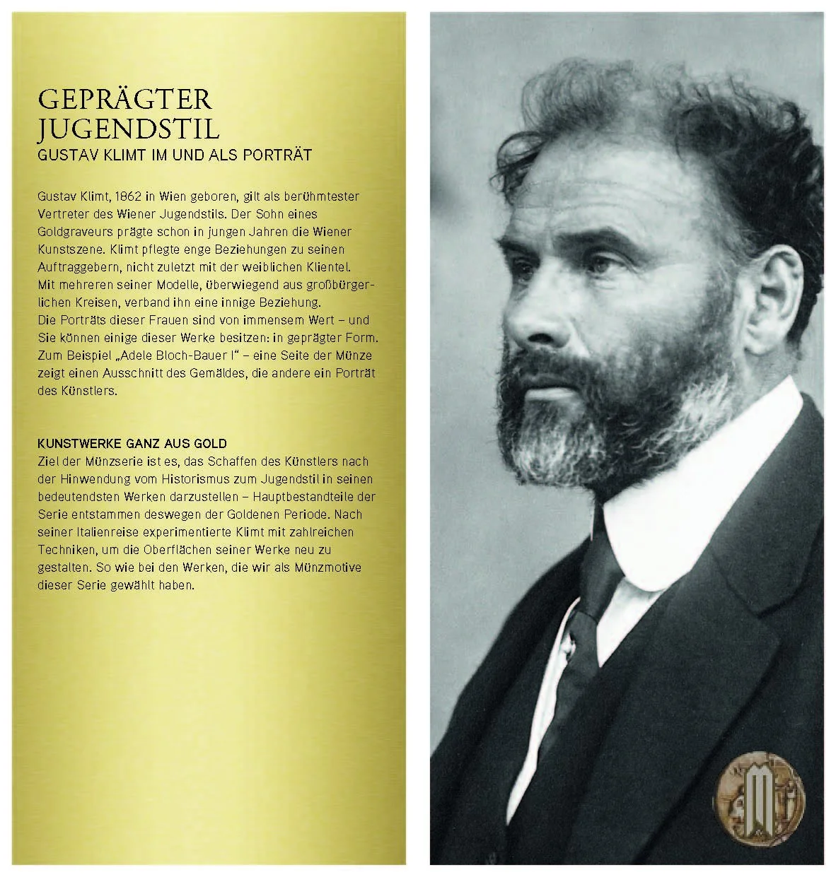 50 Euro 2012 Klimt e le sue donne - Adele Bloch-Bauer 2012 (Vienna)