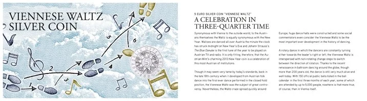 5 Euro 2013 Valzer Viennese 2013 (Vienna)