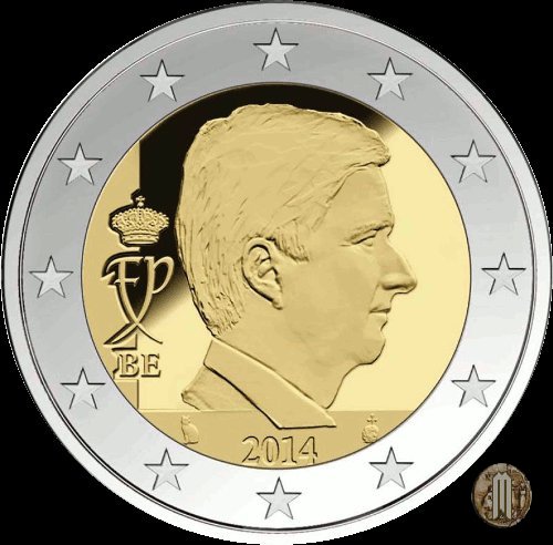 2 Euro Re Filippo 2014 (Bruxelles)