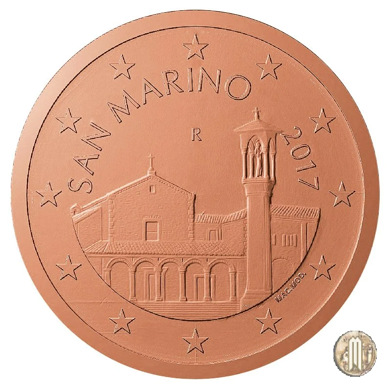 5 centesimi di Euro 2017 (Roma)